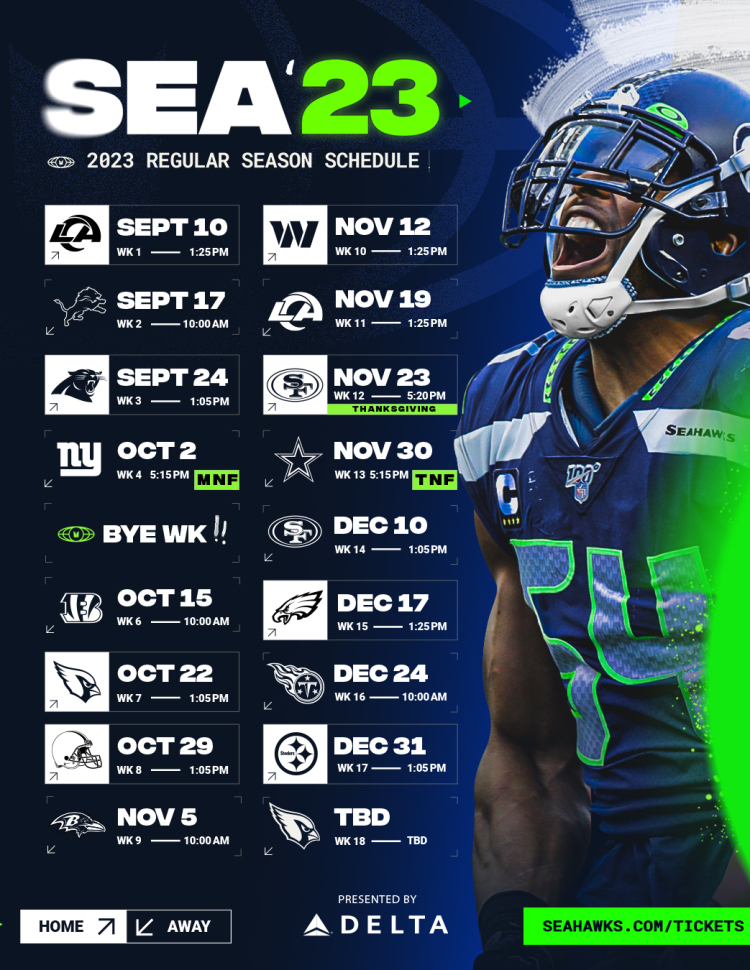 Seahawks Event Calendar  Seattle Seahawks –