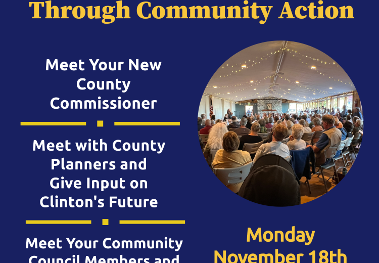 Clinton Community Council - Community Meeting