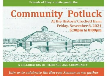 Community Potluck at Crockett Barn