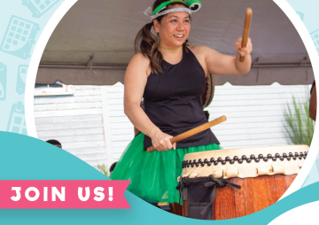 OKK Taiko at the Library