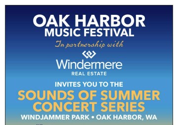 2025 Sounds of Summer Concert Series in Oak Harbor’s Windjammer Park
