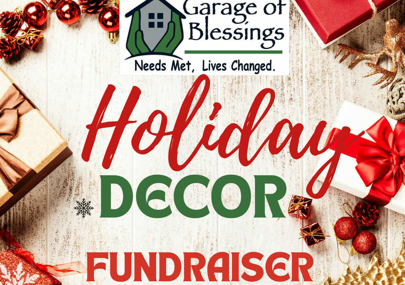 Holiday Decor Fundraiser