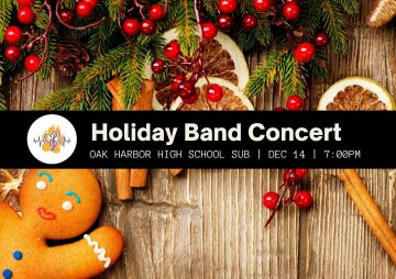 Holiday Band Concert at Oak Harbor High School