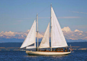 Schooner Suva 2023 Sailing Season Open from the Coupeville Wharf