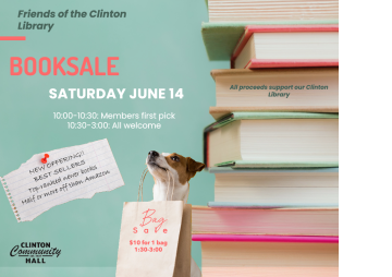 BOOK SALE - Friends of the Clinton Library