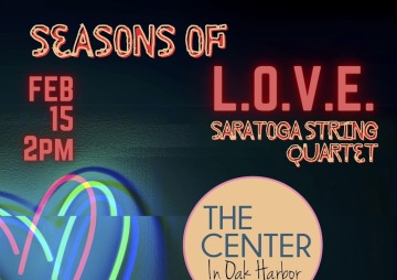 Saratoga String Quartet Presents "Seasons of L.O.V.E.",  A Valentine's Concert