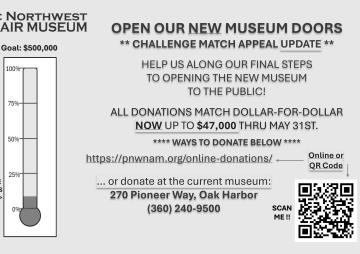 Make your donation to the Pacific Northwest Naval Air Museum
