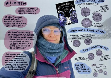 Meet Tessa Hulls, author of "Feeding Ghosts"