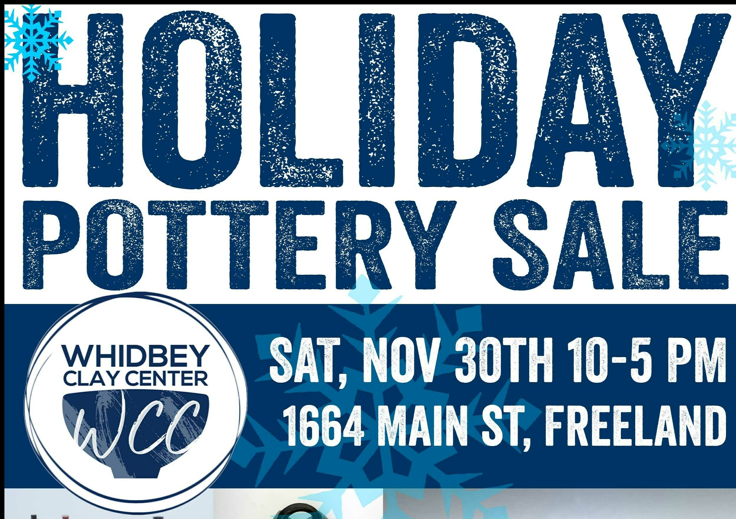 Whidbey Clay Center Holiday Event