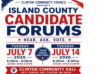 In-Person Island County Candidate Forum July 7th 