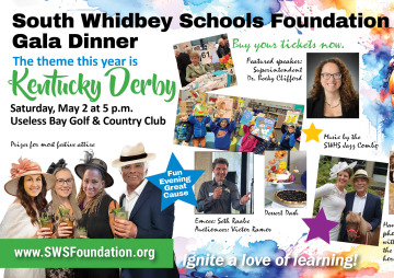 May 2 South Whidbey Schools Foundation Gala Dinner