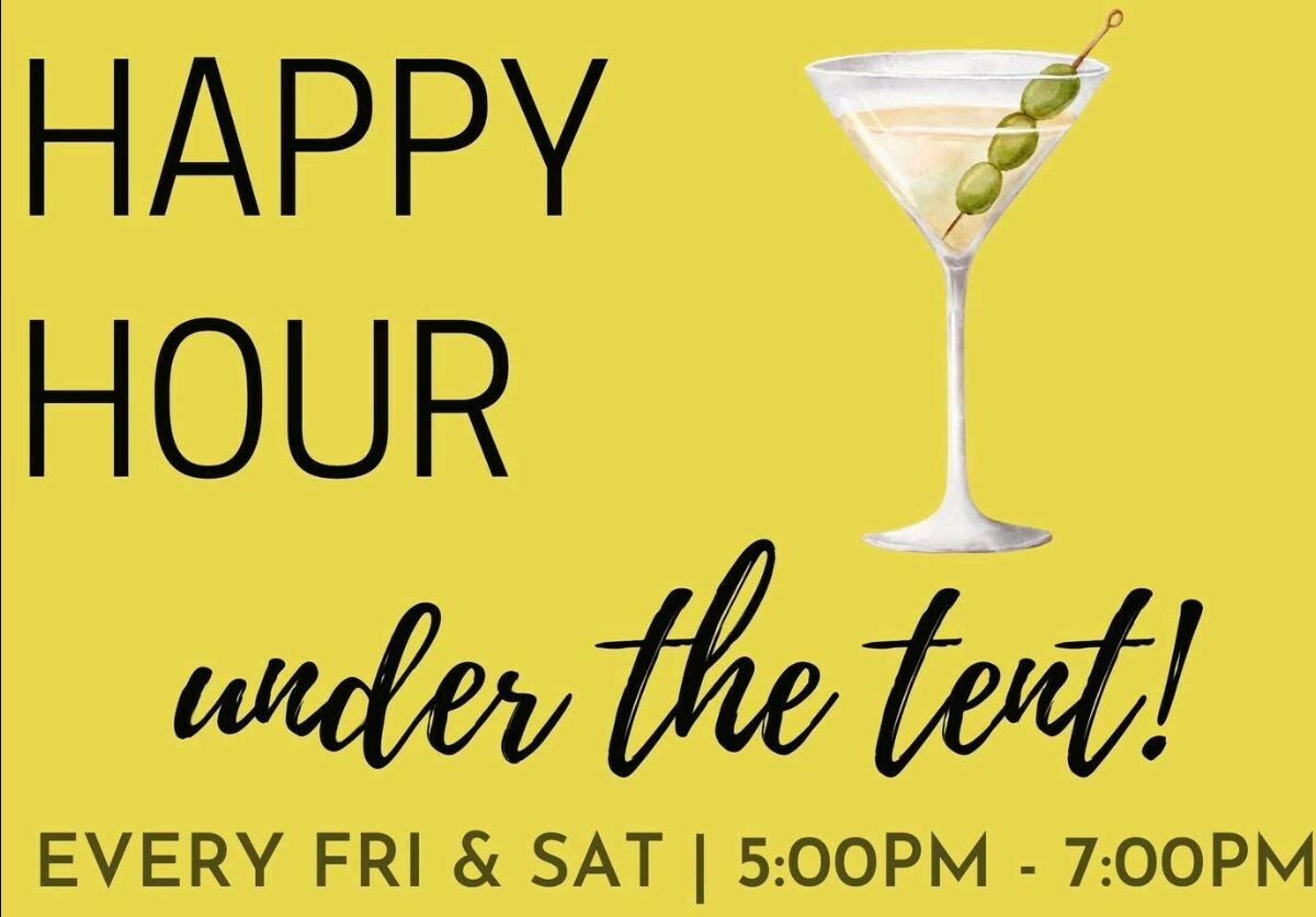 Happy Hour Under the Tent @ WICA
