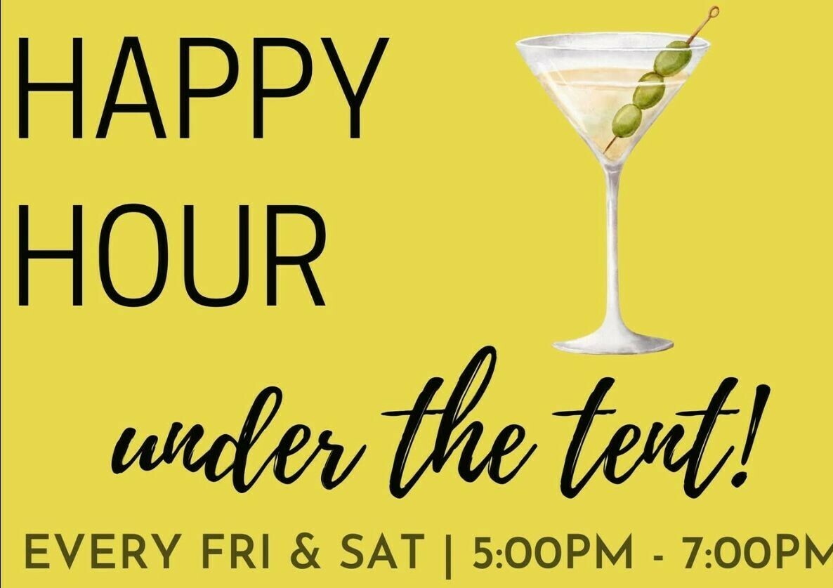 Happy Hour Under the Tent @ WICA