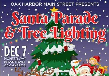 THE Santa Parade & Tree Lighting in Oak Harbor