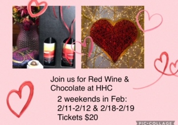 Holmes Harbor Cellars Red Wine and Chocolate event