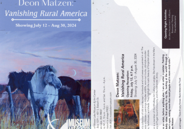 Moses Lake Museum Features Paintings of Deon Matzen