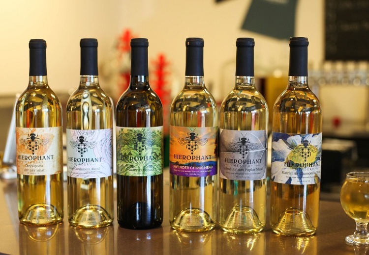 Visit the Hierophant Meadery in Freeland to learn about mead wines made