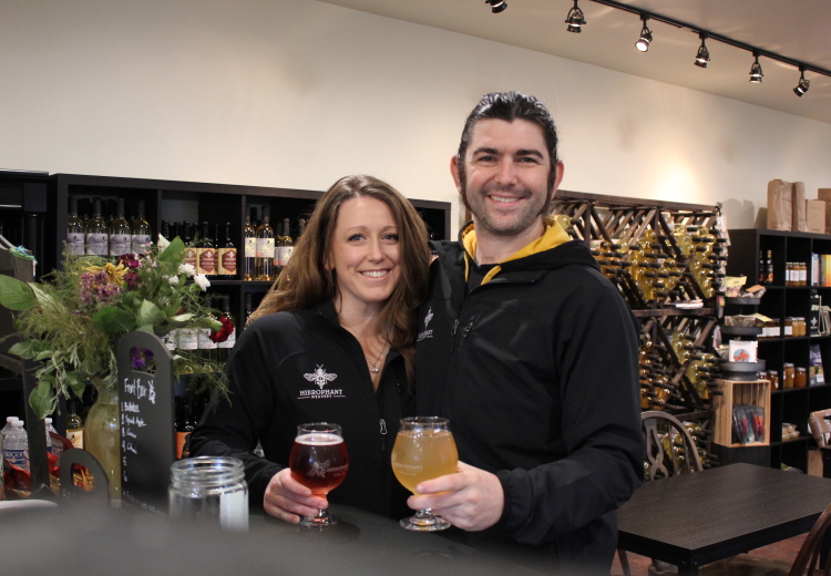 Hierophant Meadery, located in Freeland, is visitors to