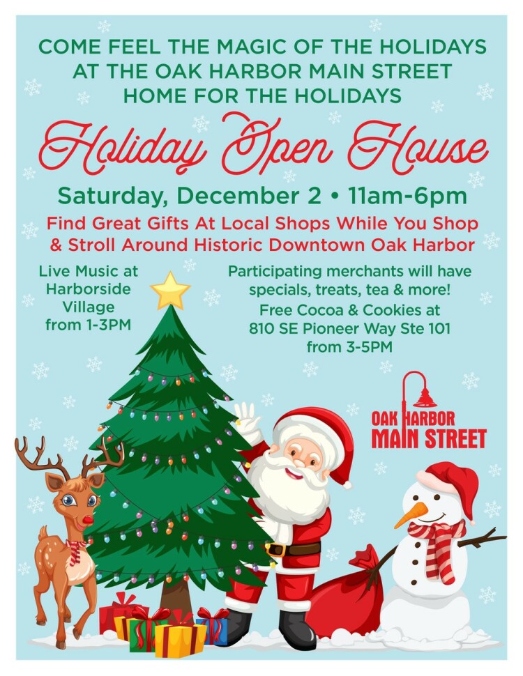 Holiday Open House downtown Oak Harbor. Holiday Events Events in ...