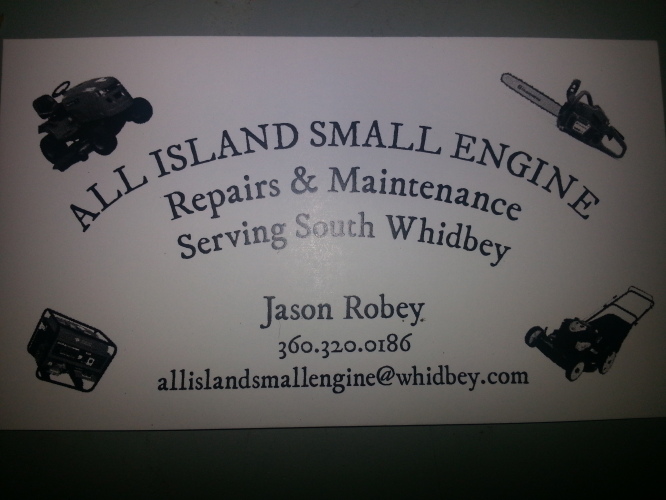 All Island Small Engine Whidbey Island engine repair