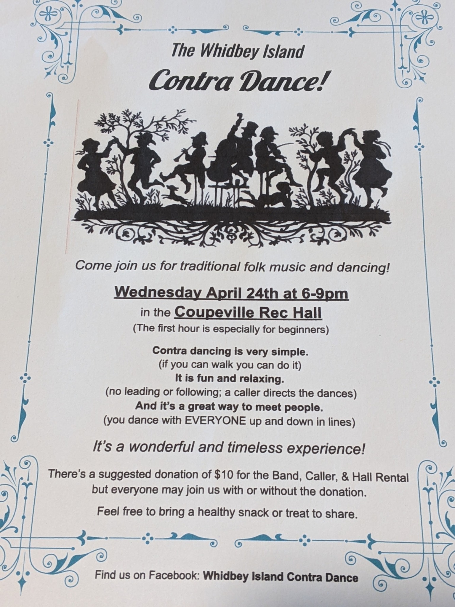 Whidbey Island Contra Dance. Dances Events In Whidbey Island